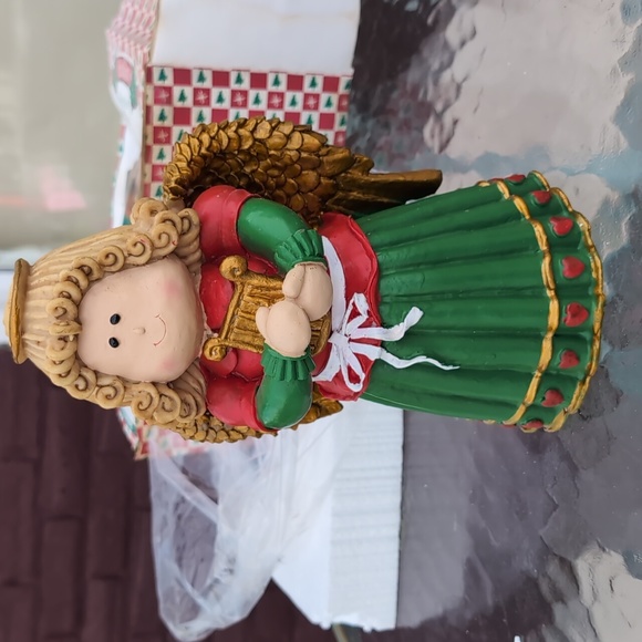 Vintage Holiday Collection  Angel Figurine Christmas 11" Tall - Picture 1 of 7